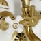 Kingston Brass Tub Wall Mount Clawfoot Tub Faucet with Hand Shower, Brushed Brass KS265PXSB - alternate 2